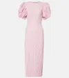 Rotate Birger Christensen Midikleid Aus Spitze In Pink