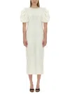 Rotate Birger Christensen Rotate Jacquard Mini Dress In White
