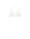 Rotate Birger Christensen Lace Triangle Bra In White