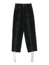 Rotate Birger Christensen Cotton Pants In Black