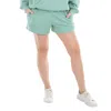 Rotate Birger Christensen Ladies Granite Green Sunday 8 Elasticated Shorts
