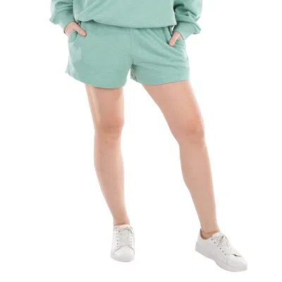 Rotate Birger Christensen Ladies Granite Green Sunday 8 Elasticated Shorts
