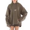 Rotate Birger Christensen Ladies Green Enzyme Organic Cotton Hoodie In Green