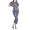 Rotate Birger Christensen Rotate Birgerchristensen Midi Sequin Dress With In Gray