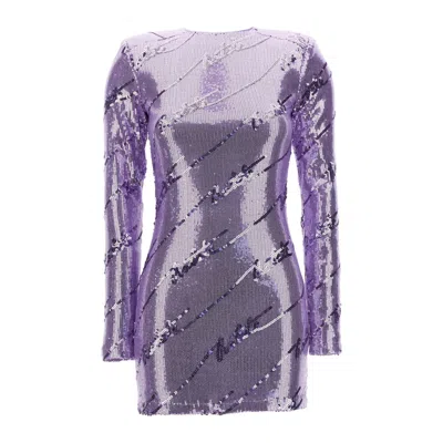 ROTATE BIRGER CHRISTENSEN ROTATE BIRGER CHRISTENSEN LADIES VIOLET TULIP SEQUIN MINI DRESS