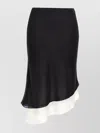 Rotate Birger Christensen Layered Asymmetric Hem Skirt