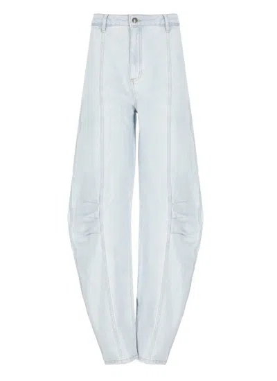 Rotate Birger Christensen Light Blue Cotton Jeans