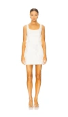 Rotate Birger Christensen Lily Mini Dress In 鹭白