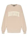 Rotate Birger Christensen Logo-appliqué Sweatshirt In Neutral