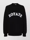 Rotate Birger Christensen Rotate Birgerchristensen Sweatshirt With Logo