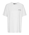Rotate Birger Christensen Oversized Crew Neck T-shirt With Short Sleeves