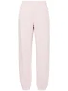 Rotate Birger Christensen Logo-embroidered Track Pants In Pink