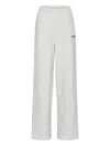Rotate Birger Christensen Logo-embroidered Track Pants In White