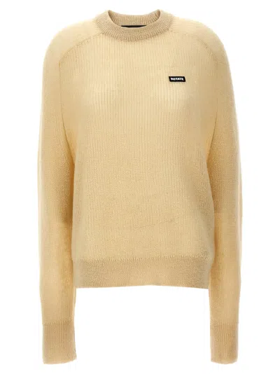 ROTATE BIRGER CHRISTENSEN LOGO LABEL SWEATER