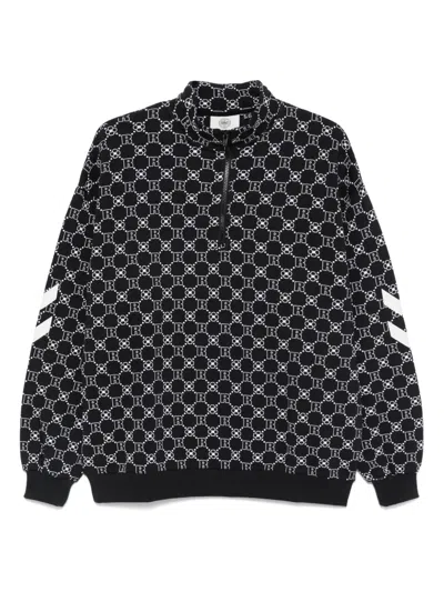 Rotate Birger Christensen Logo-print Sweatshirt In Black