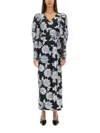 Rotate Birger Christensen Rotate Birgerchristensen Long Floral Dress