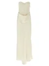 Rotate Birger Christensen Corset Dress In Neutral