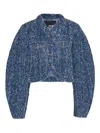 Rotate Birger Christensen Long-sleeve Denim Jacket