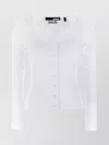 Rotate Birger Christensen Buttoned Ls Tops
