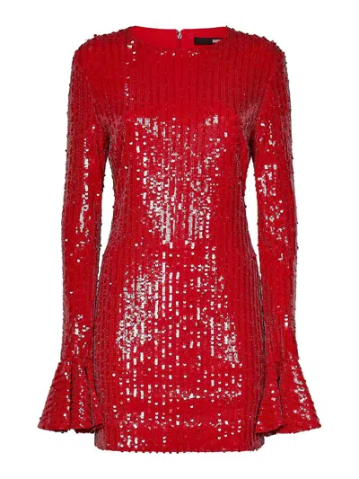 ROTATE BIRGER CHRISTENSEN VESTIDO CORTO - ROJO