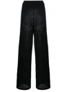 Rotate Birger Christensen Rotate Birgerchristensen Knit Pants In Black