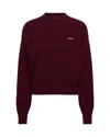 Rotate Birger Christensen Maglioncino Girocollo Basic Zinfandel In Blue