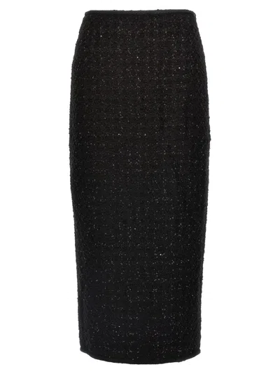 ROTATE BIRGER CHRISTENSEN ROTATE BIRGER CHRISTENSEN MAXI BOUCLÉ SKIRT