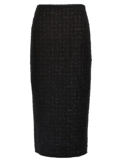 ROTATE BIRGER CHRISTENSEN ROTATE BIRGER CHRISTENSEN MAXI BOUCLÉ SKIRT