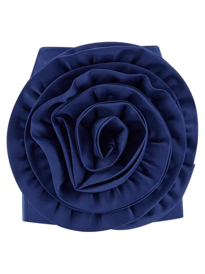 Rotate Birger Christensen Chic Mini Skirt For Women In Blue