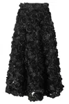 Rotate Birger Christensen Sun Floral-appliqué High-rise Maxi Skirt