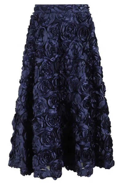 ROTATE BIRGER CHRISTENSEN MAXI SUN SKIRT