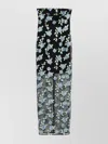 Rotate Birger Christensen Fitted Strapless Evening Dress With Floral Embroidery