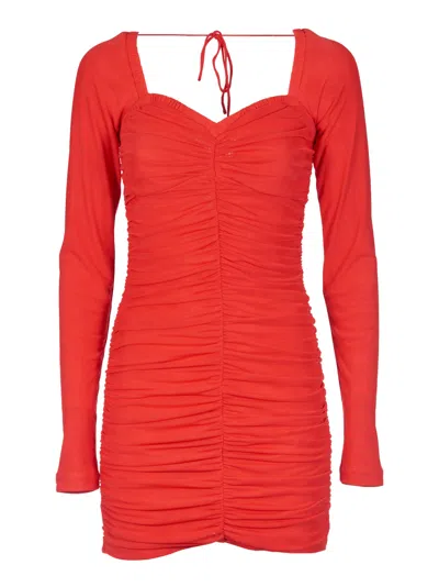 ROTATE BIRGER CHRISTENSEN MESH IS MINI DRESS
