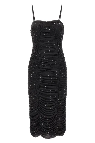 ROTATE BIRGER CHRISTENSEN ROTATE BIRGER CHRISTENSEN 'MESH MIDI' DRESS