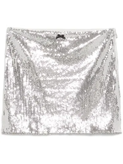 ROTATE BIRGER CHRISTENSEN ROTATE BIRGER CHRISTENSEN MID-RISE SEQUIN MINI SKIRT