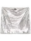 Rotate Birger Christensen Mid-rise Sequin Mini Skirt