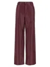 Rotate Birger Christensen Trousers In Brown