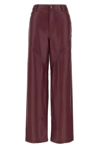 ROTATE BIRGER CHRISTENSEN 'MID WAISTED PIPING' PANTS