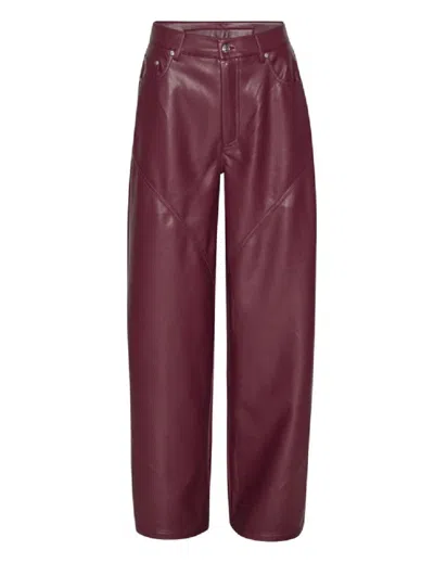 ROTATE BIRGER CHRISTENSEN MID WAISTED PIPING PANTS