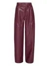 Rotate Birger Christensen Panelled Button-fastening Pants In Pink