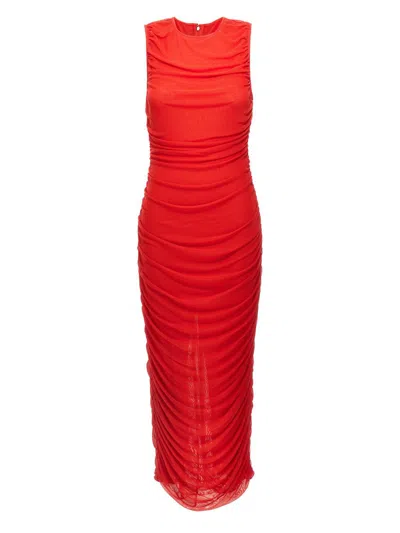 ROTATE BIRGER CHRISTENSEN ROTATE BIRGER CHRISTENSEN MIDI DRESS