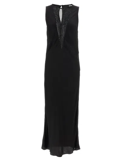 ROTATE BIRGER CHRISTENSEN SATIN LONG DRESS