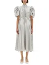 Rotate Birger Christensen Maxikleid Mit Pailletten In Grey