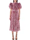 Rotate Birger Christensen Dawn Sequined Gown In Pink
