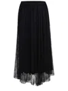 Rotate Birger Christensen Floral-lace Midi Skirt