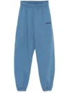 Rotate Birger Christensen Mimi Track Pants In Blue