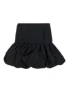 Rotate Birger Christensen 'mini Balloon' Skirt In Black