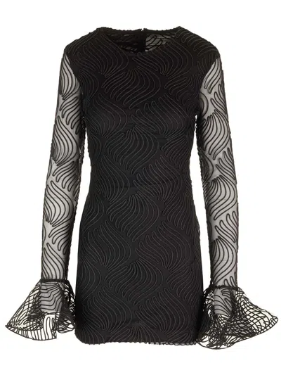 Rotate Birger Christensen Mini Dress In Black