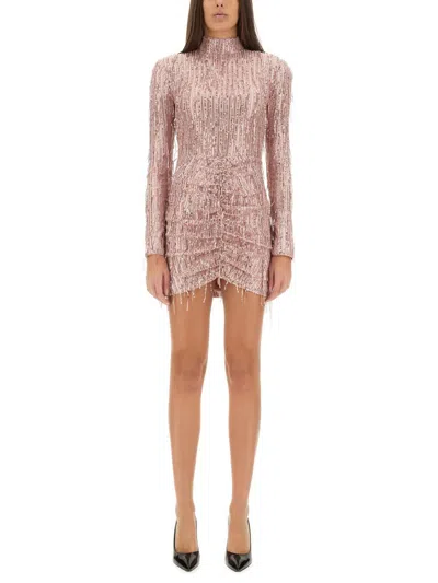 ROTATE BIRGER CHRISTENSEN ROTATE BIRGER CHRISTENSEN MINI DRESS WITH BANGS