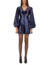 Rotate Birger Christensen Rotate Birgerchristensen Mini Dress With Floral Pattern
